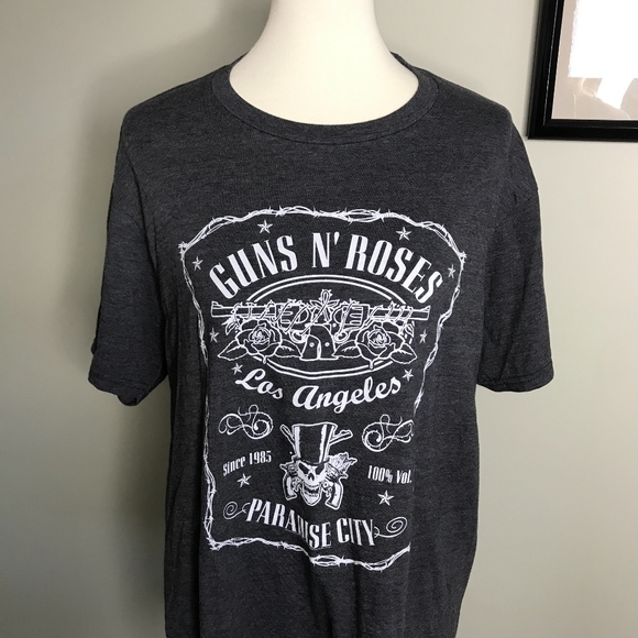 Bravado Other - Bravado Guns and Roses Gray T-shirt size Large